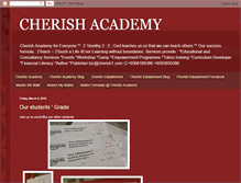 Tablet Screenshot of cherish1.com